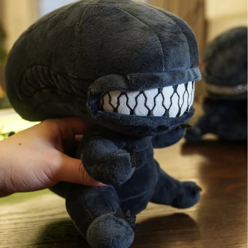 

Новые 25 см плюшевые игрушки Alien Xenomorph, мультяшные плюшевые куклы, мягкие плюшевые игрушки для мальчиков и девочек, фанатов, подарки на Рождество и день рождения