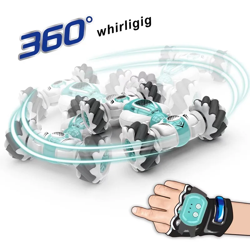 

2,4G Радиоуправляемый трюковый автомобиль 4WD Индукционная деформация автомобиль с дистанционным управлением игрушка горизонтальный Дрифт мини Радиоуправляемый автомобиль двусторонний твист автомобиль подарки