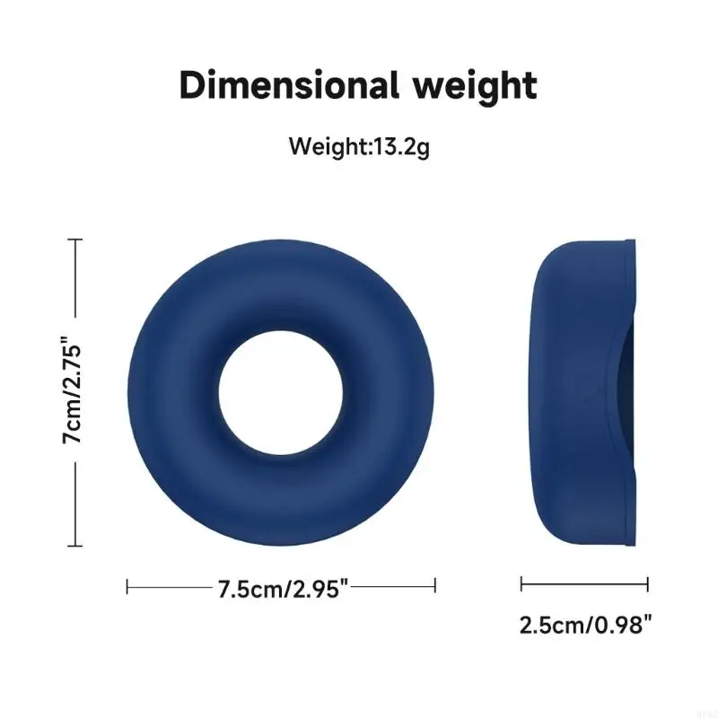 918C Tampas almofadas ouvido silicone seguras para WH-CH520 protetores fones ouvido acessórios capa