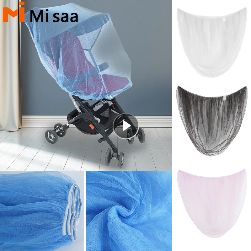 Baby Stroller Mosquito Net Flying Insects Isolation Shield Baby Outdoor Mosquito And Insect Protection Pram Stroller Accessories