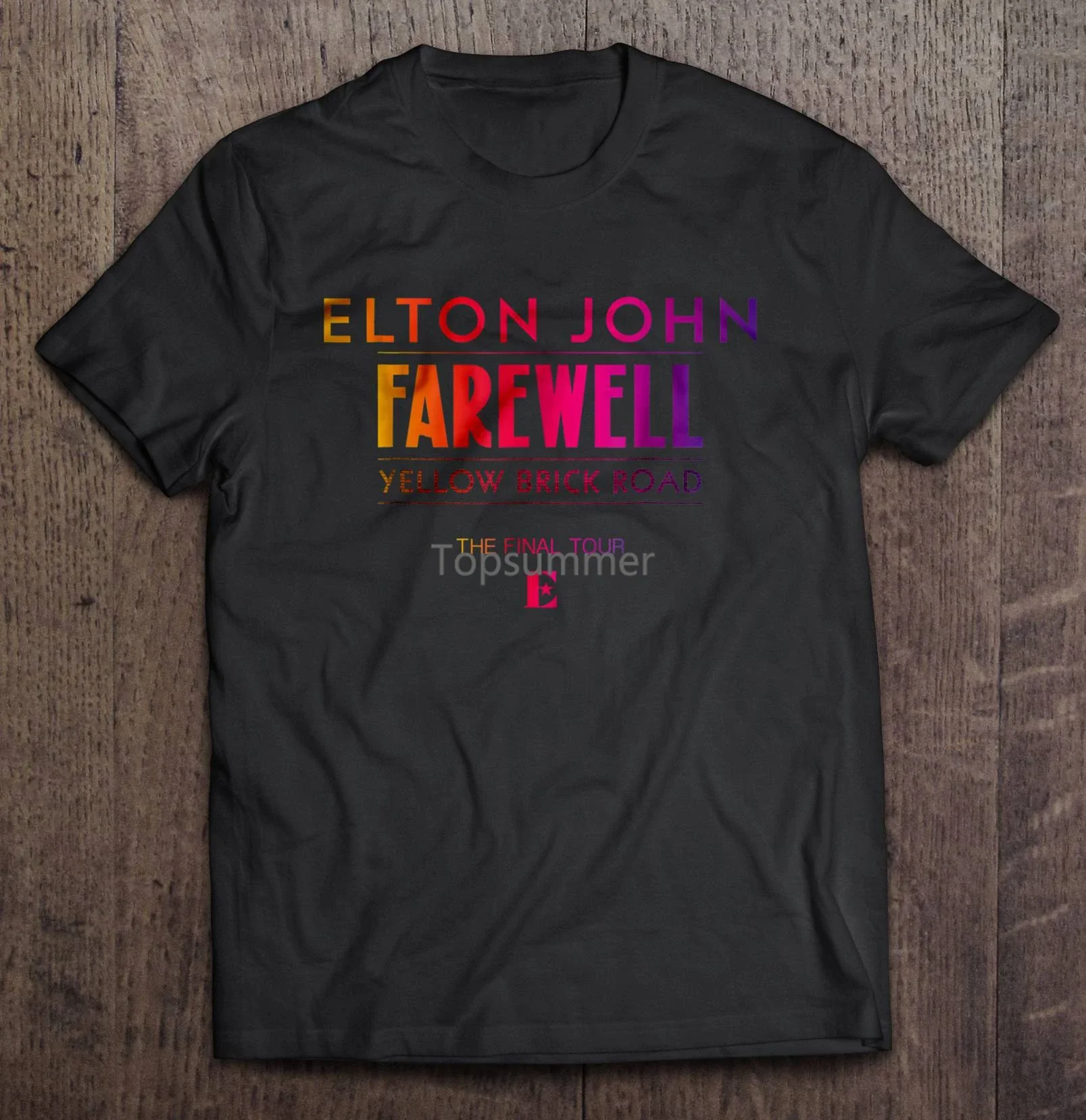 

Футболки Элтона Джона Farewell Yellow Brick Road The Final Tour