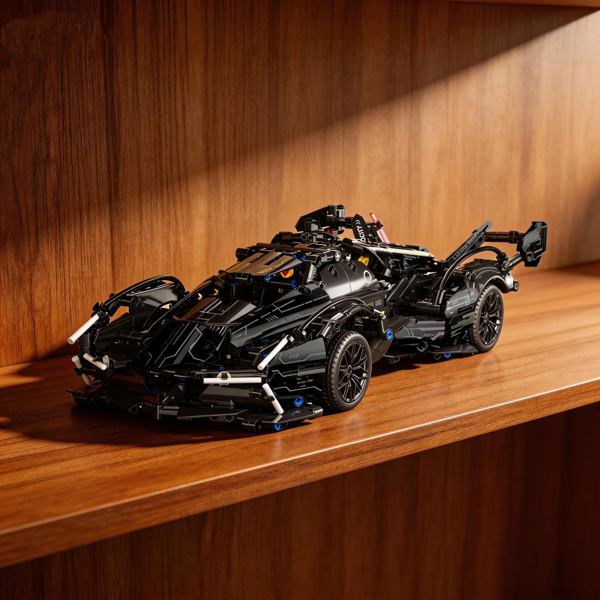 Modelo de coche deportivo de carreras técnico, bloques de construcción técnicos para adultos 1:14, supercoche DIY, rompecabezas de ladrillos, juguetes, regalo para adultos (1280 + granulado)