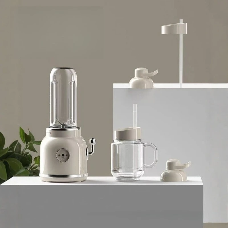 Juicer, retro wind juicing cup, household small multi-functional milkshake juicer
