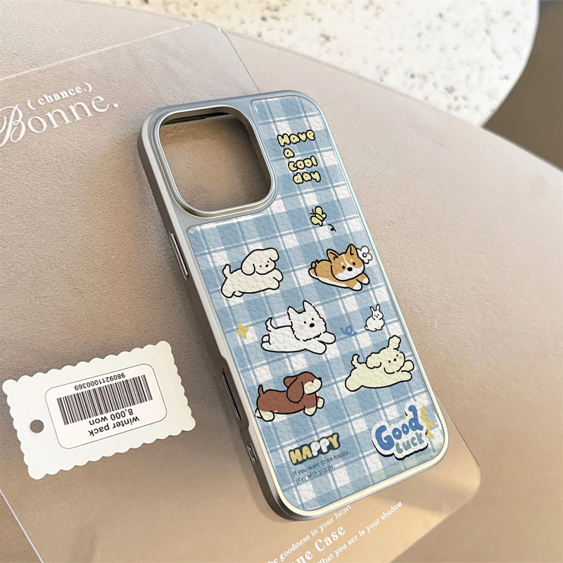 حافظة لهاتف آيفون 11/12/13/14/15/16/17 Pro Max AIR PLUS Epoxy مصنوعة من جلد البولي يوريثان الحراري