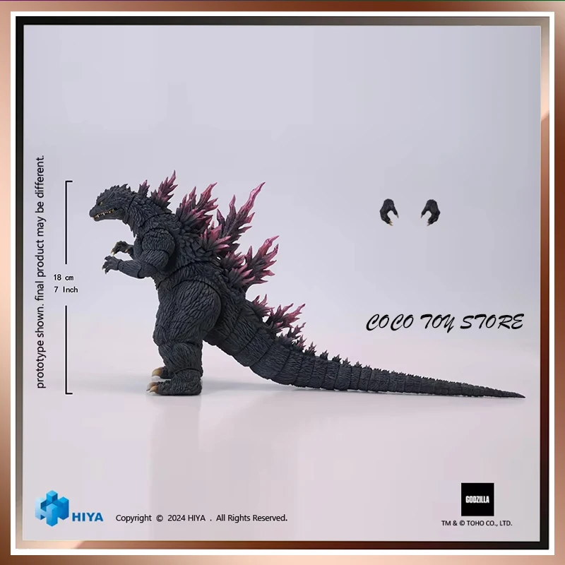 

Godzilla 1999 Action Figure Hiya Godzilla 2000 Anime Figure Exquisite Basic Series Gojira Children Toys Birthday Gift