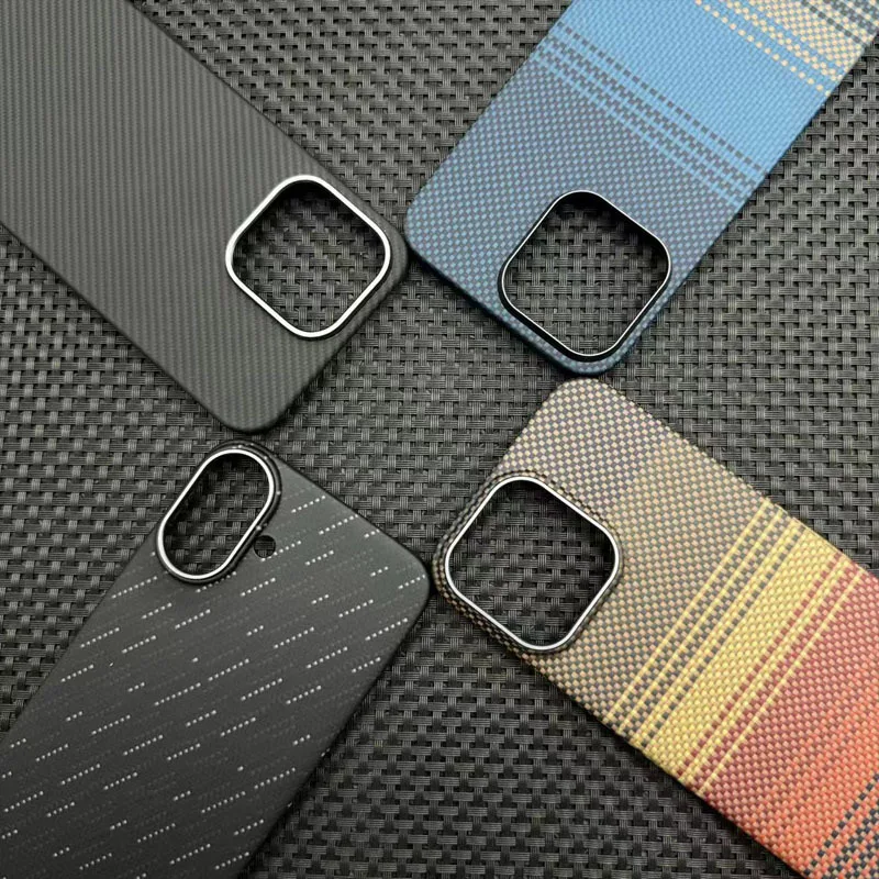 ينطبق على حافظة هاتف Apple IPhone 16 Pro Max Kevlar، مرفق مغناطيسي Meteor Shawer Rising 15 Pro Kevlar