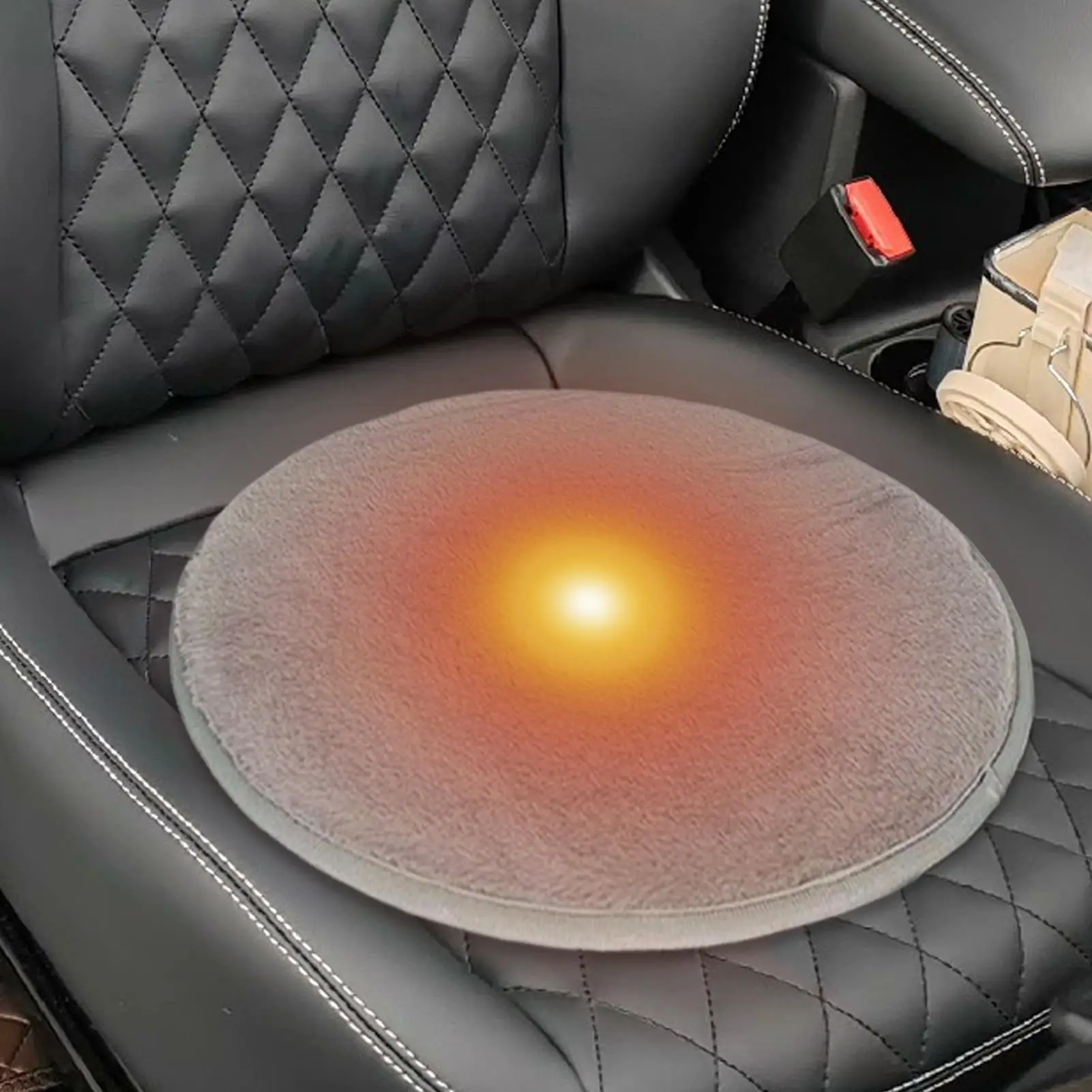 

Heated Seat Cushion 5-Levels Home Warming Sitting Pad Ergonomic Heated Seat Cushion with Timer for Outdoors Travel Car Apartment