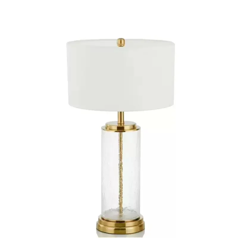 Everbright Store American Country Simple Creative Glass Desk Lamp Nordic Modern Bedside Lamp