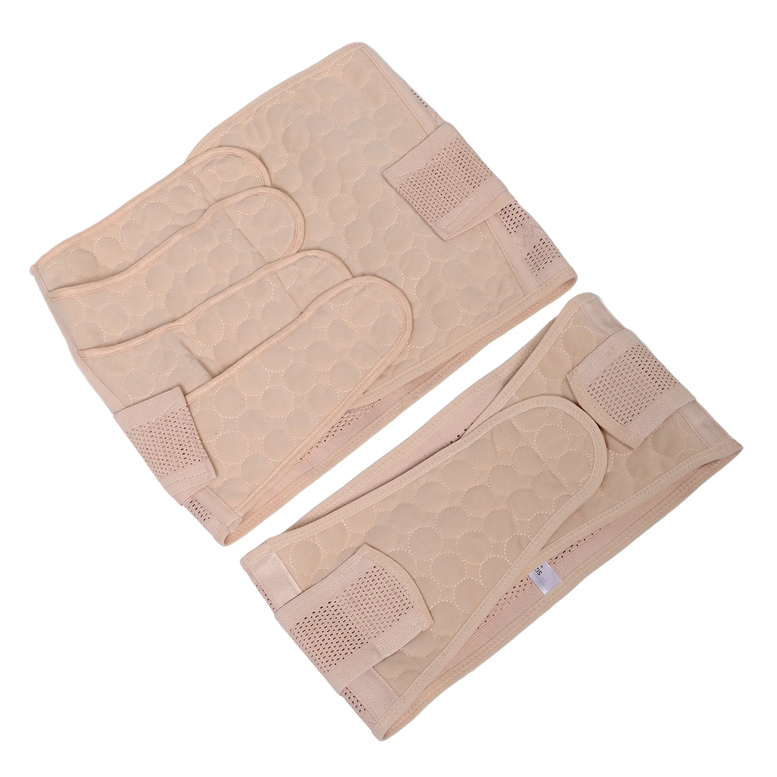 

Postpartum Belly Wrap Waist Pelvis Support Belt Beige M Breathable Postnatal Binder Waist Shaping Compression Recovery