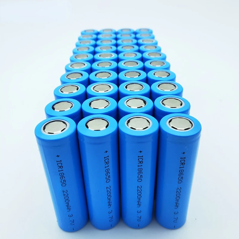 New Original Real Capacity ICR18650-22F 3.7 v 2200mAh 18650 Lithium Rechargeable Battery For Flashlight /Toy/Tool