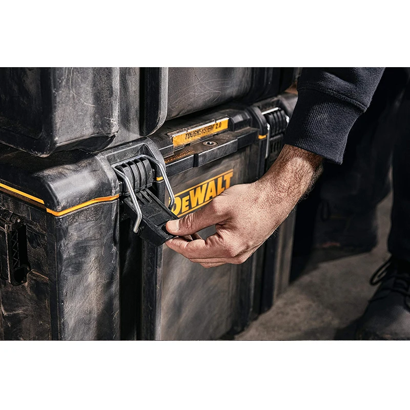 DEWALT DWST83295-1 Tool Kit With Handle And Wheel Hardness Tough System Tools Case DS450 Mobile Storage Tool Box