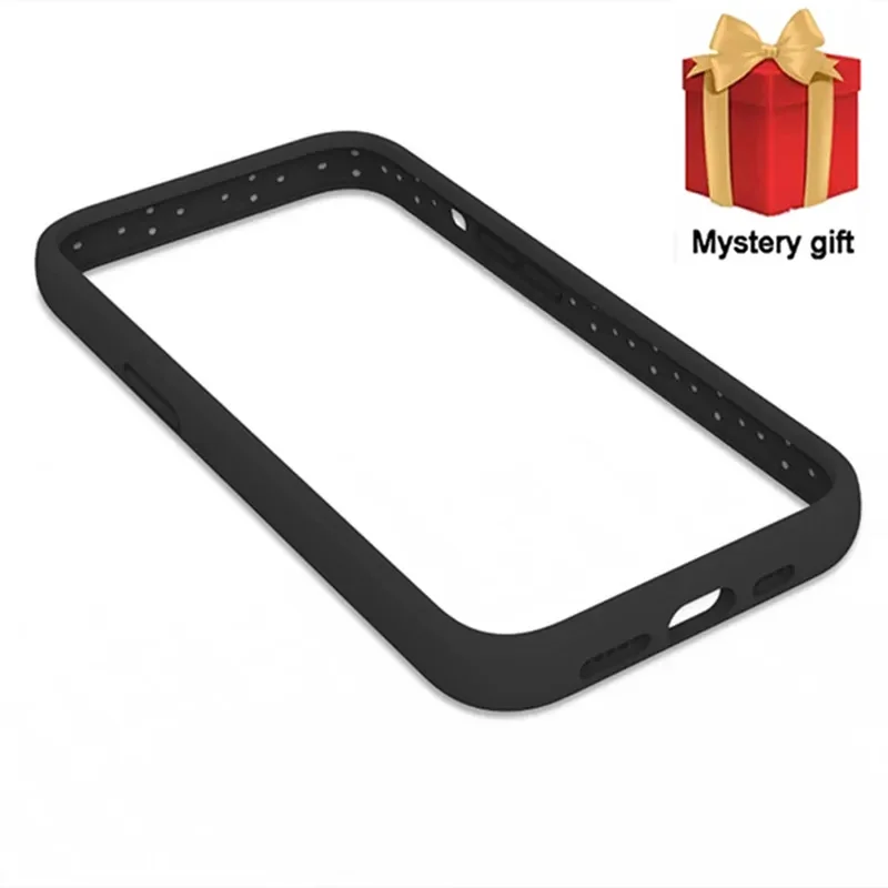 Luxury Liquid Silicone Original Bumper Frame Side Phone Case For iPhone 15 14 13 12 11Pro Max 13Mini Anti-Knock Protective Cover