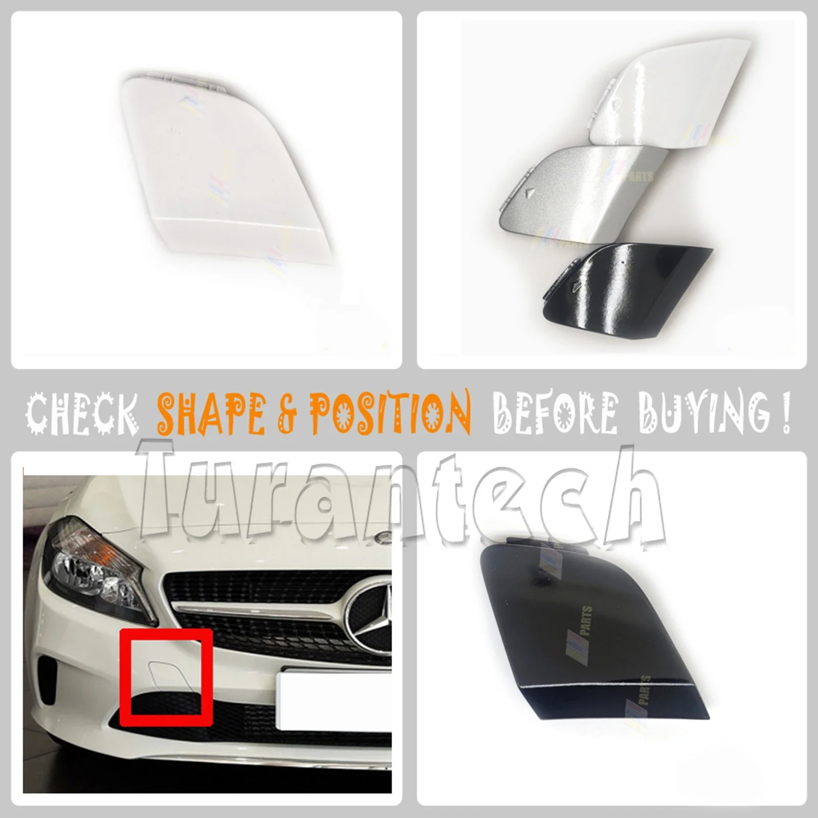 

Передняя крышка 1768853022 для 16-18 Mercedes-Benz A Class W176 Facelift