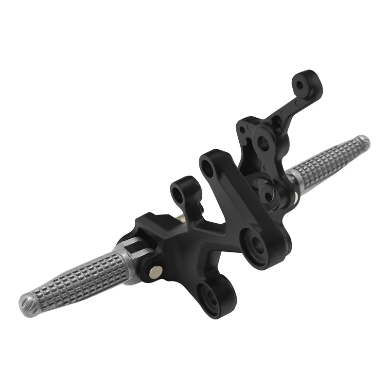 

Motorcycle Driver Footpegs Footrest Bracket For Kawasaki Ninja 400 2018-2024 Z500 2024-2025