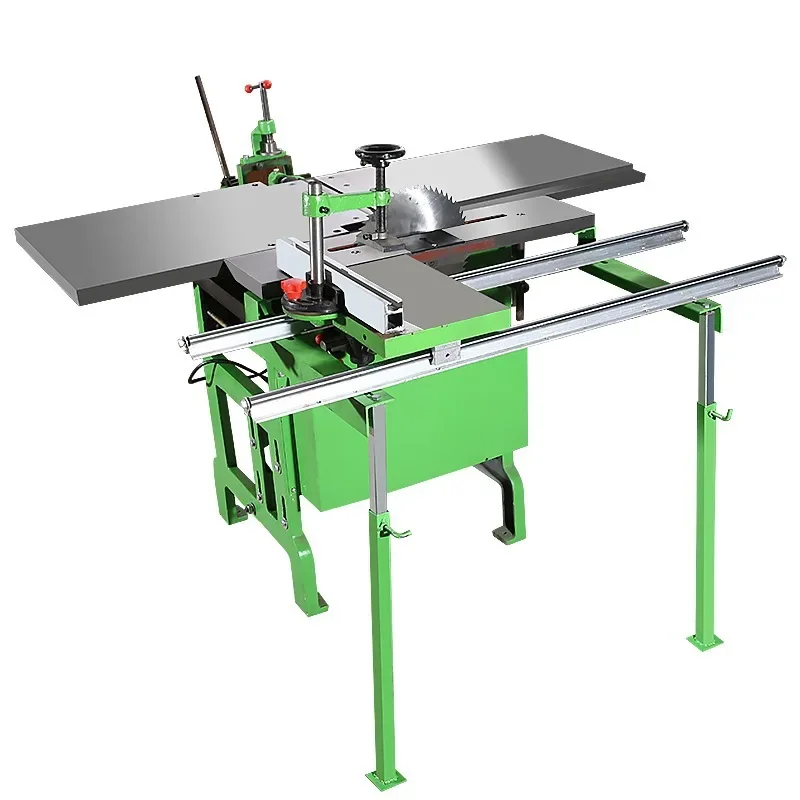 Zmax Bench Planer Electric Planer Planer All-In-One Drilling Cutting Planing Machine Small Woodworking Machinery