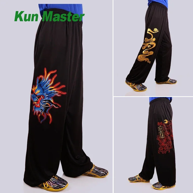 

Training Pants Martial Arts Trousers Bloomers Yoga Tai Chi Trousers to Taiji Kung Fu Pants Wushu Pants Light and Smooth