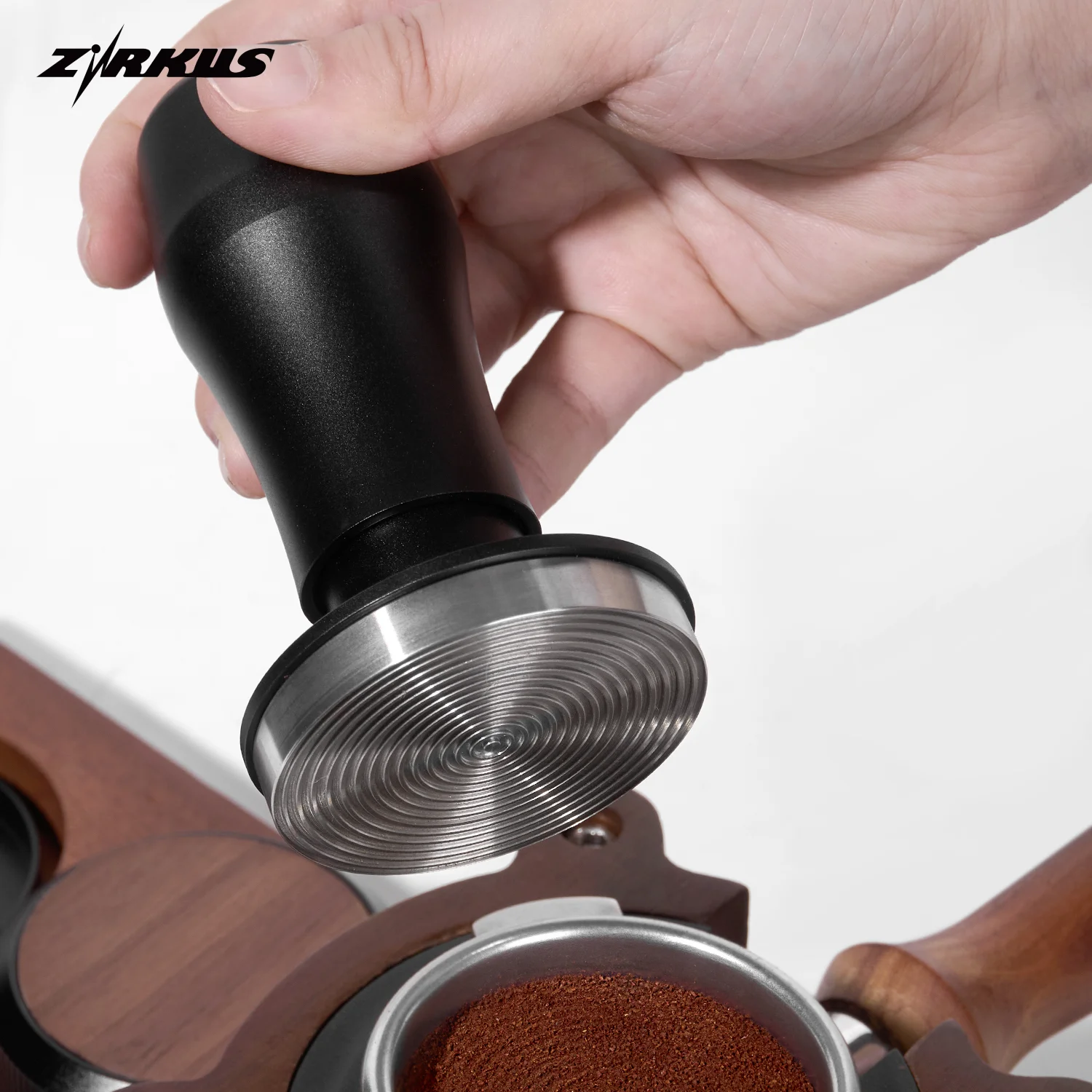 Тампер для кофе ZIRKUS с посто – обзор и цена Coffee Tamper Leveler