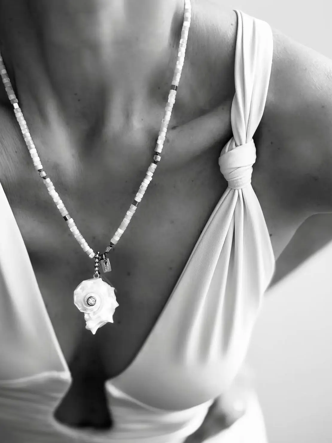 Color preserving stainless steel accessories Ocean summer fashion necklace bohemian style, teenage beach dress matching