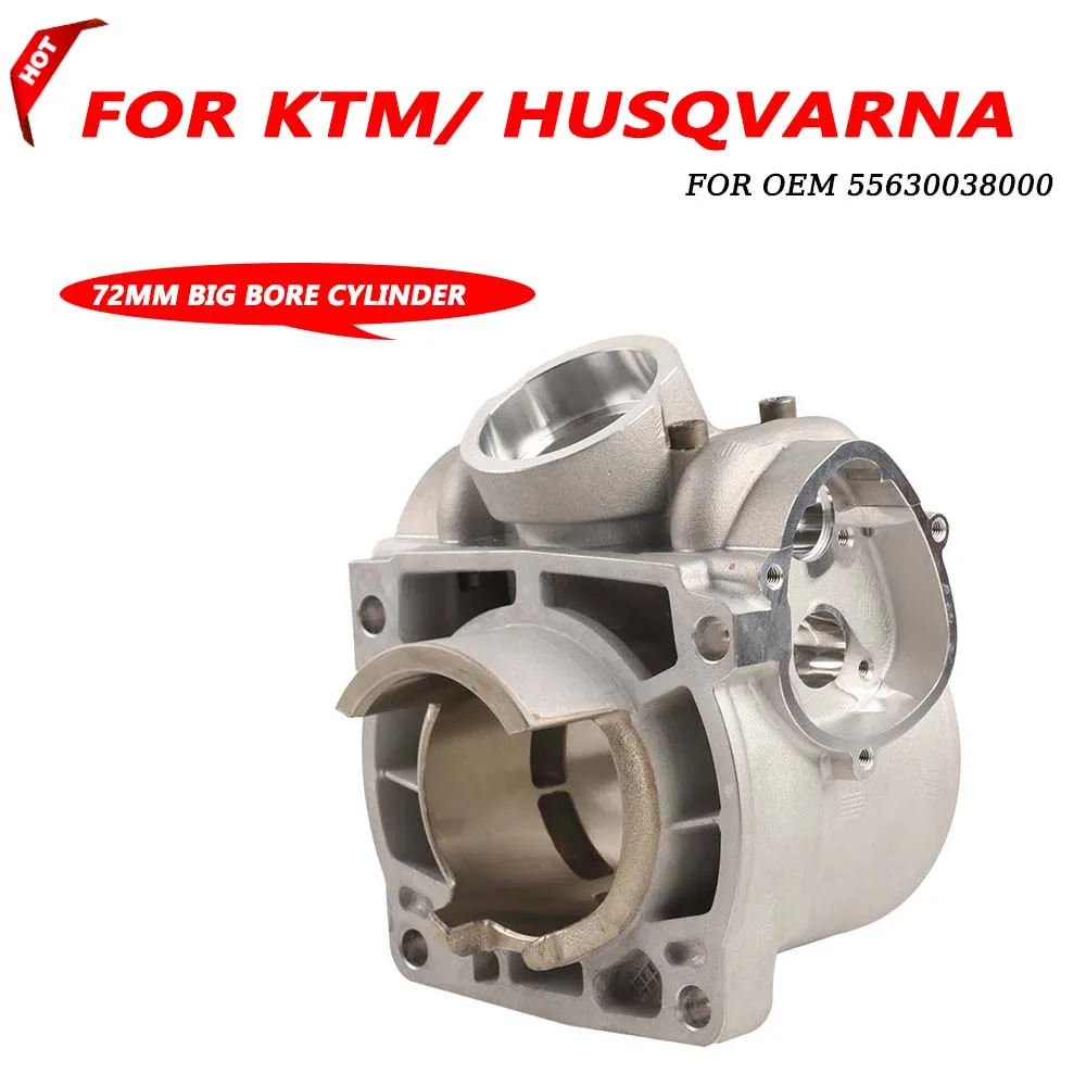 Motorcycle Engine 72mm Bore 300cc Air Cylinder Block For KTM XC XC-W EXC SIX DAYS 2017 2018 EXC300 XC300 For HUSQVARNA TE TX 300