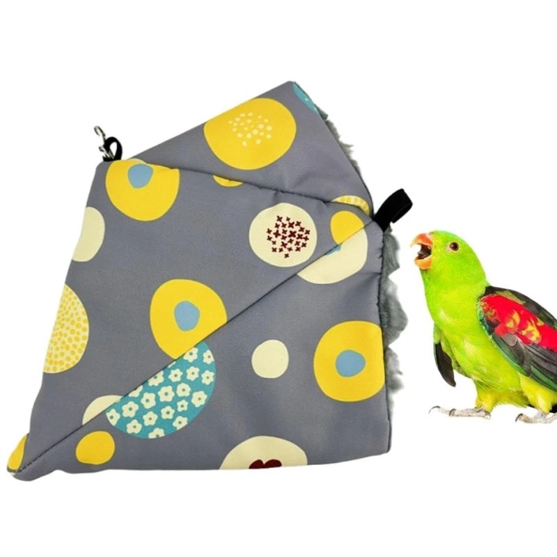  Parrot Cage Rodents Hammock Rabbits Bed House Supplies Guinea Pigs Ferrets Plush Nest Resting Warm Bed Small Pet Items