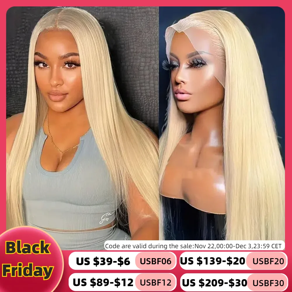 13x6 Honey Blonde 613 Straight HD Lace Front Wig 13x4 Lace Brazilian Frontal Colored Wig Human Hair For Women Choice on Sale