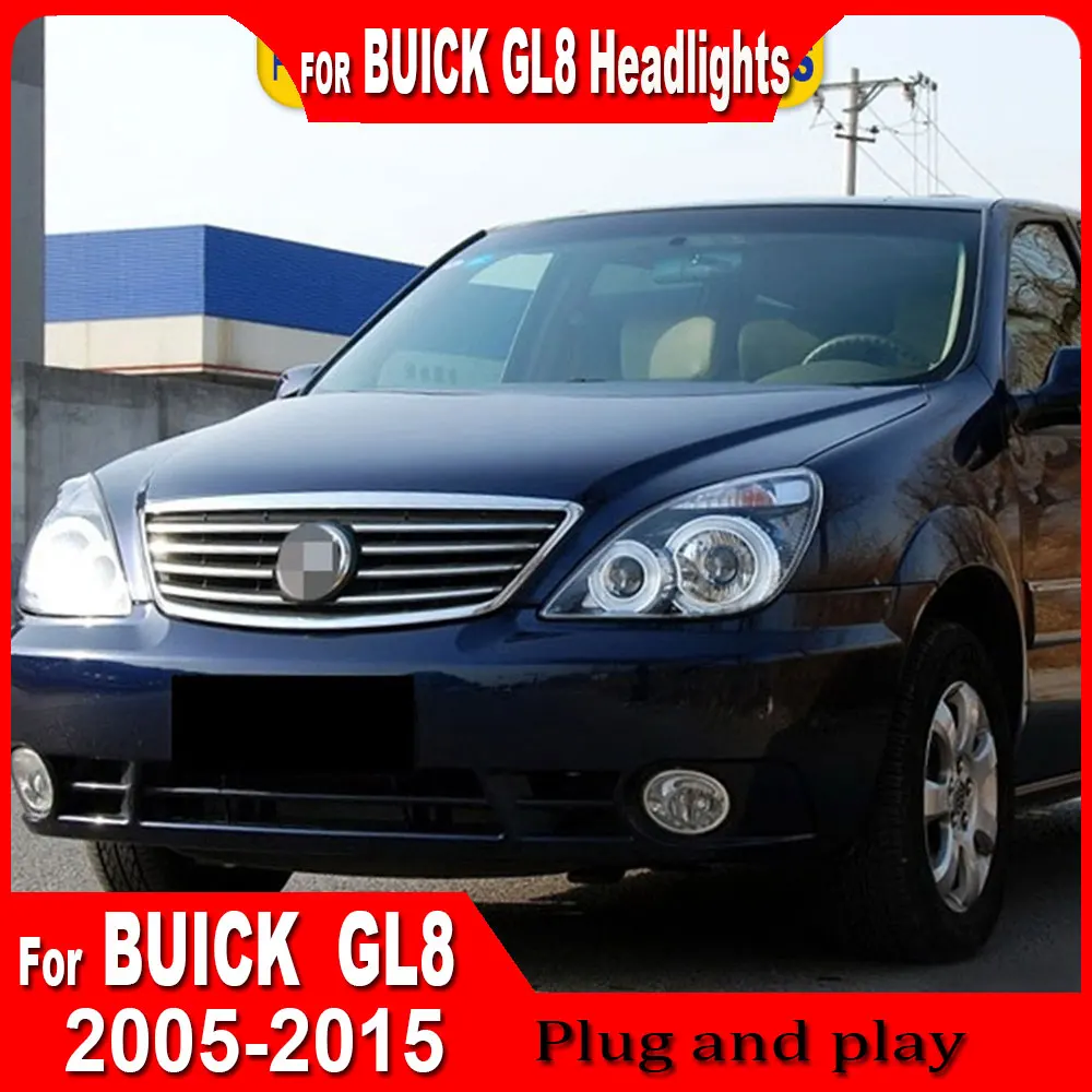 

Car Headlights for Buick GL8 2005-2015 headlight assembly modified LED daytime running light double lens xenon lamp