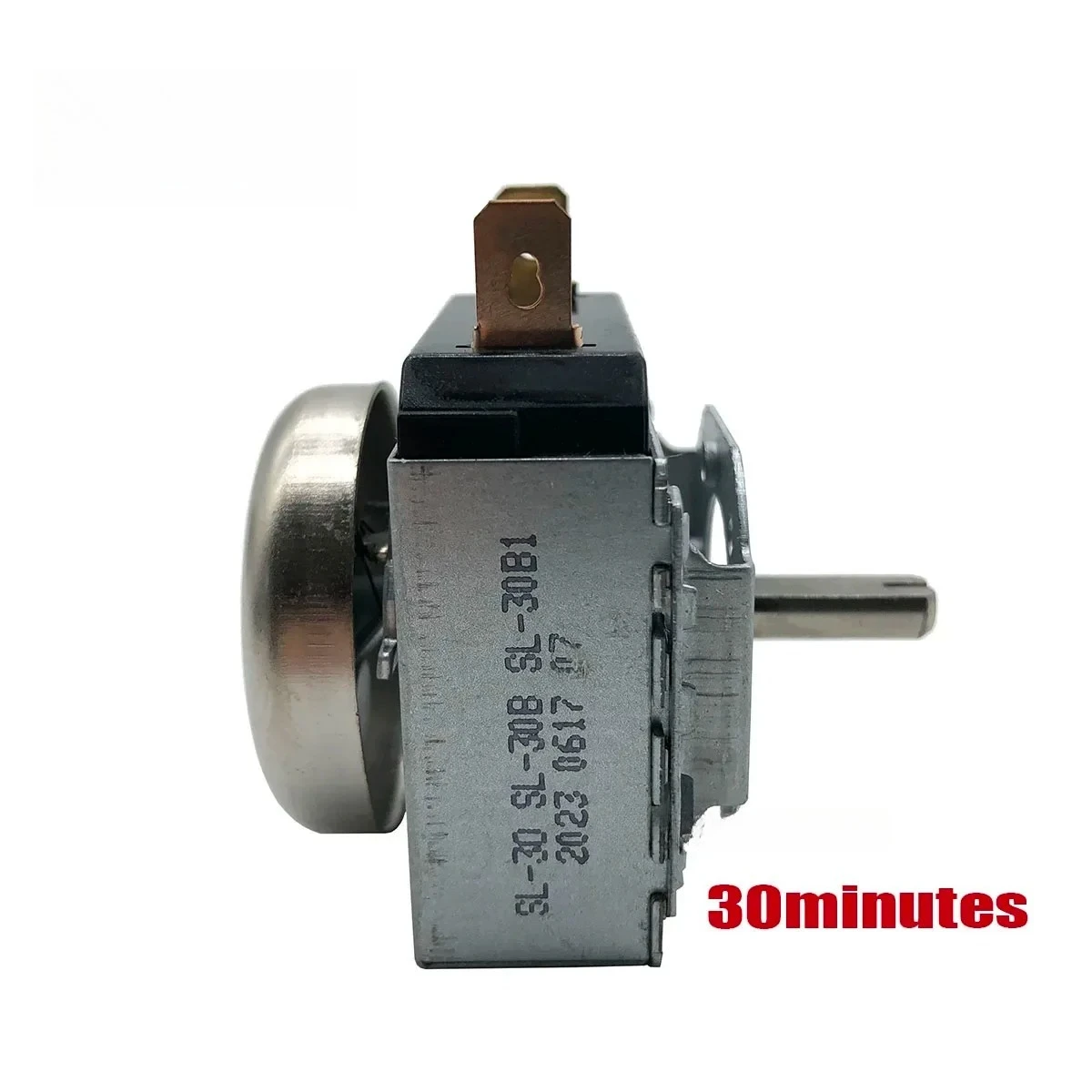 Stove Fryer Pizza Steam Oven Disinfection Cabinet Spare Parts D-Type Shaft 30 Minute Timer Switch