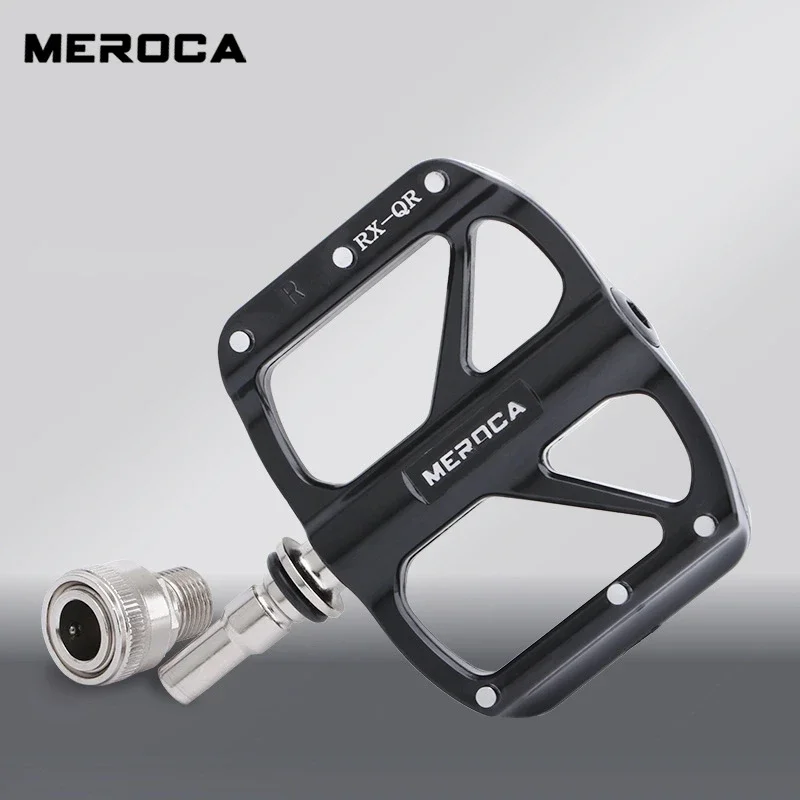 MEROCA RX3 Folding Bike Quick Release Pedal For Brompton Modification EIEIO 3 Sealed Bearing Pedals Bicycle Parts