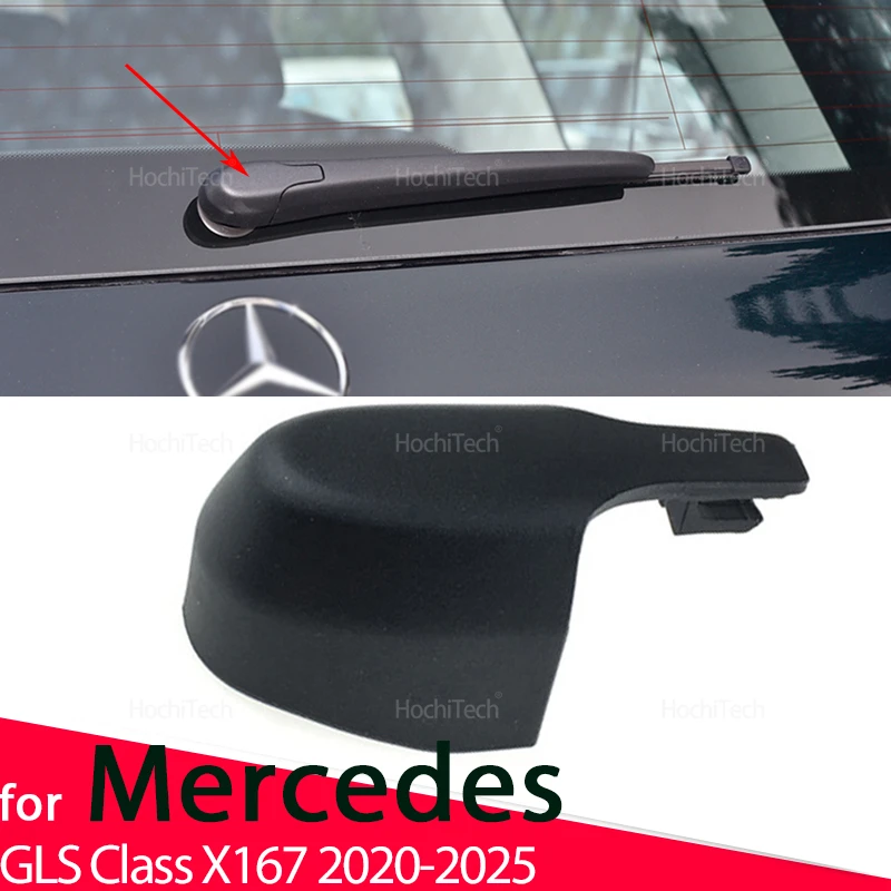 Wiper Windshield Windscreen Rear Wiper Arm Washer Cover Cap Nut Cap for Mercedes-Benz GLS Class X167 2020-2025 A2478240000