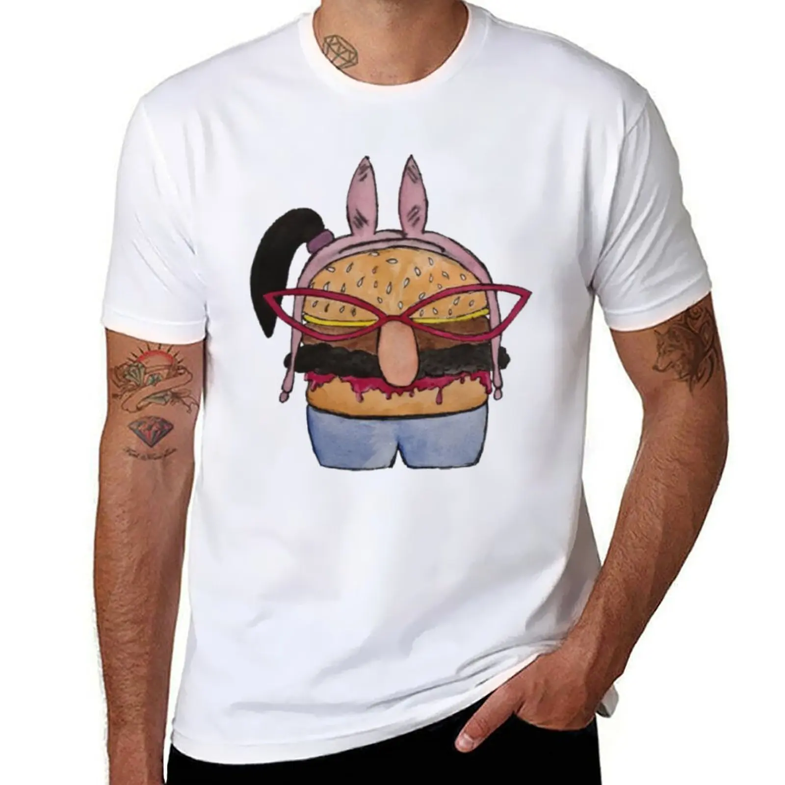 

Belcher Burge T-Shirt t shirts for man pack cotton t shirts designer T-Shirt