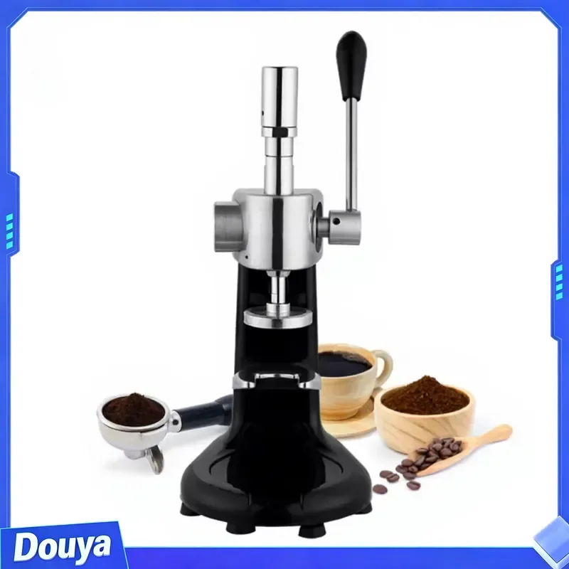 High Quality Aluminium Alloy Body Coffee Powder Press Tooling Stainless Steel Auto Coffee Tamper for Professional Barista