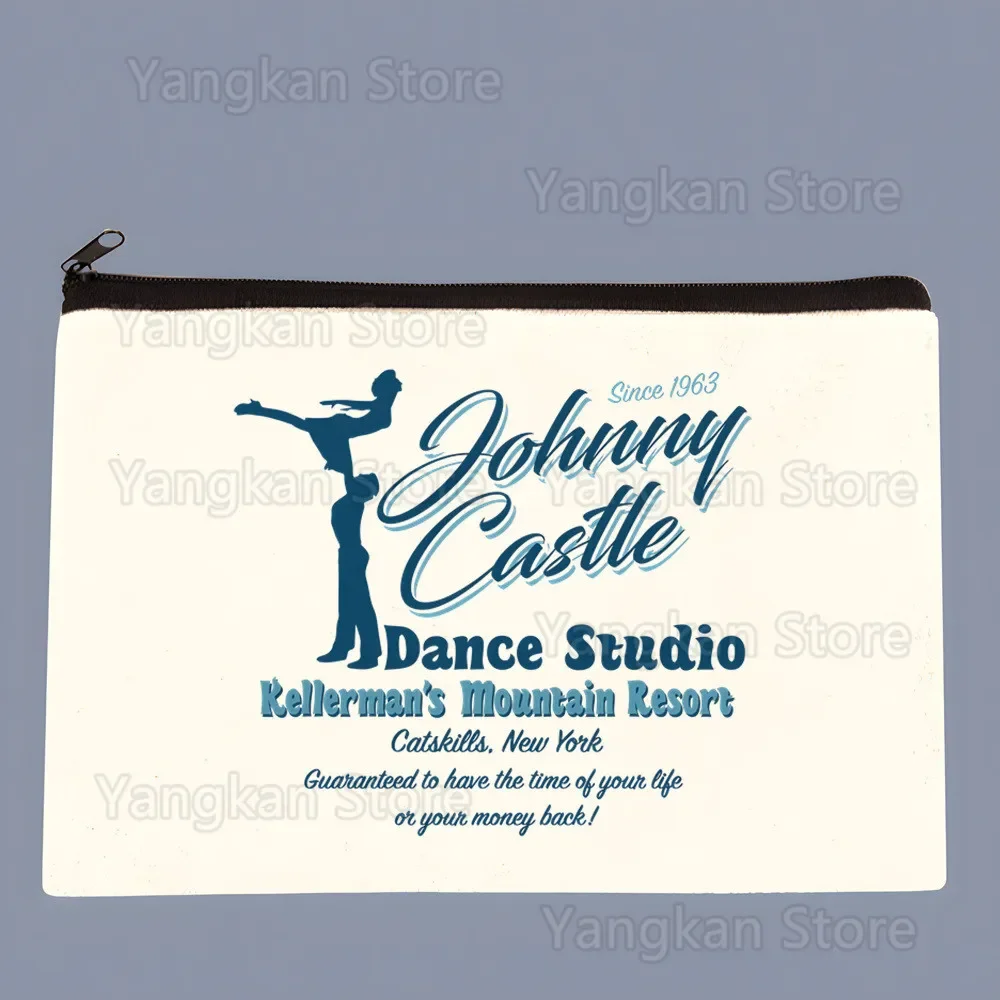 Dirty Dancing Movie Canvas Bag Pure White Bag, Zipper Bag Coin Clutch