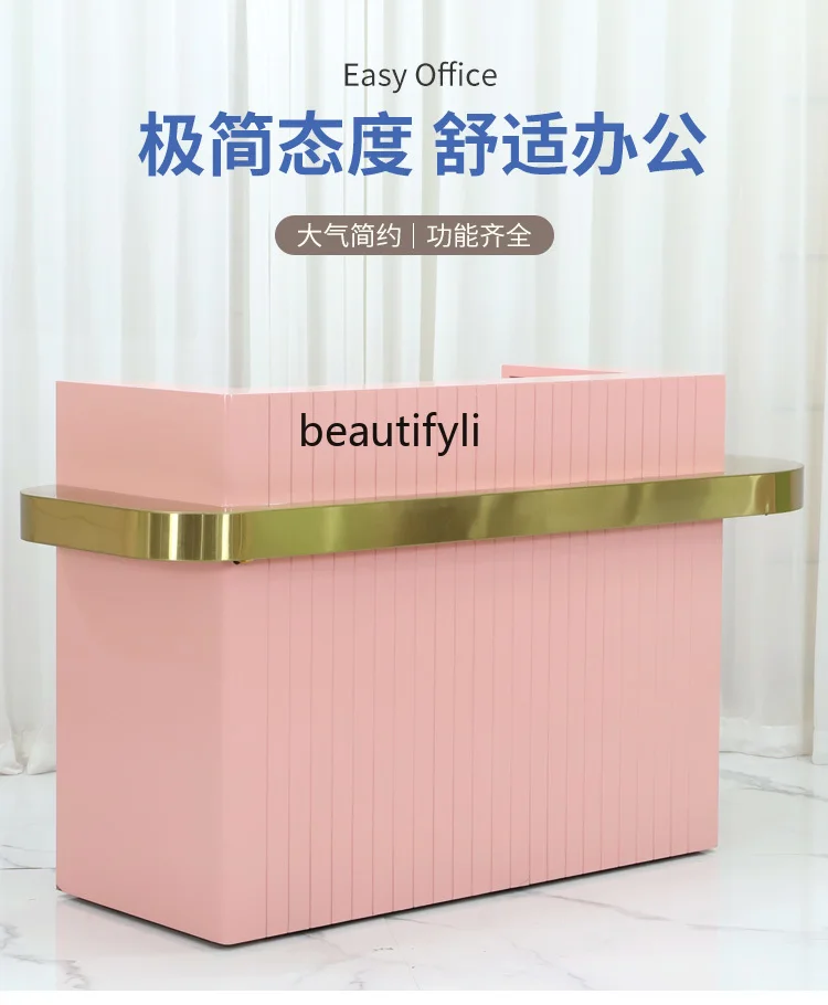 Beauty salon checkout page Dental bar Clothing shop Reception desk Training course Company front desk