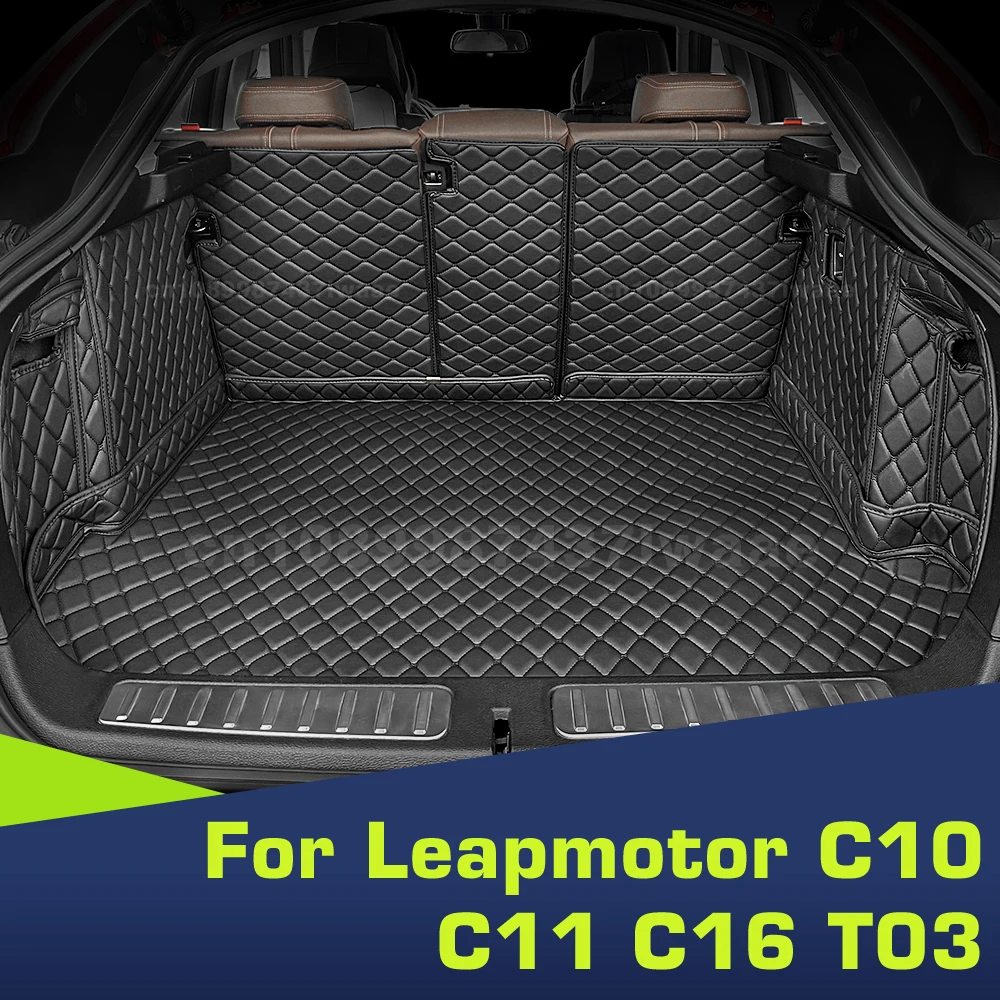 

Для Leapmotor C10 C11 C16 T03 авто полное покрытие коврик в багажник автомобильный антигрязный коврик защитная накладка грузовой вкладыш аксессуары для интерьера