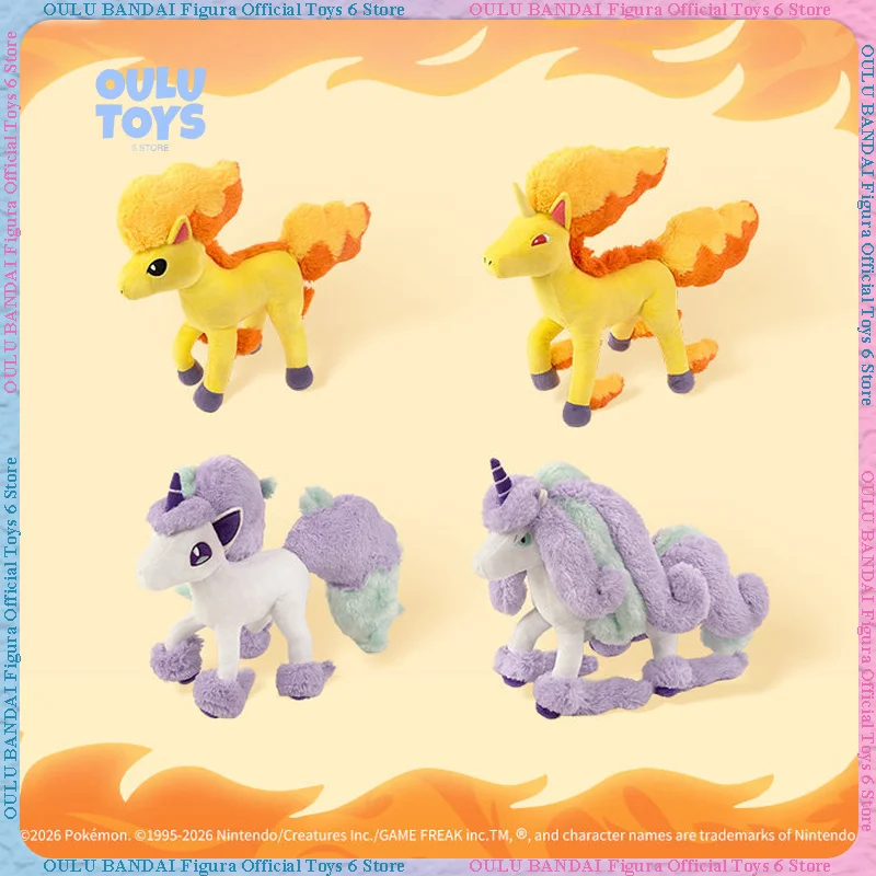 

PokéMon Ponyta Gallop Journey Series Anime Modle Keychain Bag Charm Metal Pin Badge Cute Horse Year Gift For Boys And Fans
