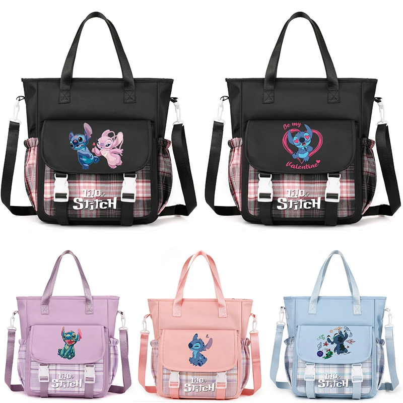 

Disney Lilo Stitch Messenger Bag Crossbody Bag Handbag for Teenager Girl Boy Back To School Bag Men Women Shoulder Bag Rucksack