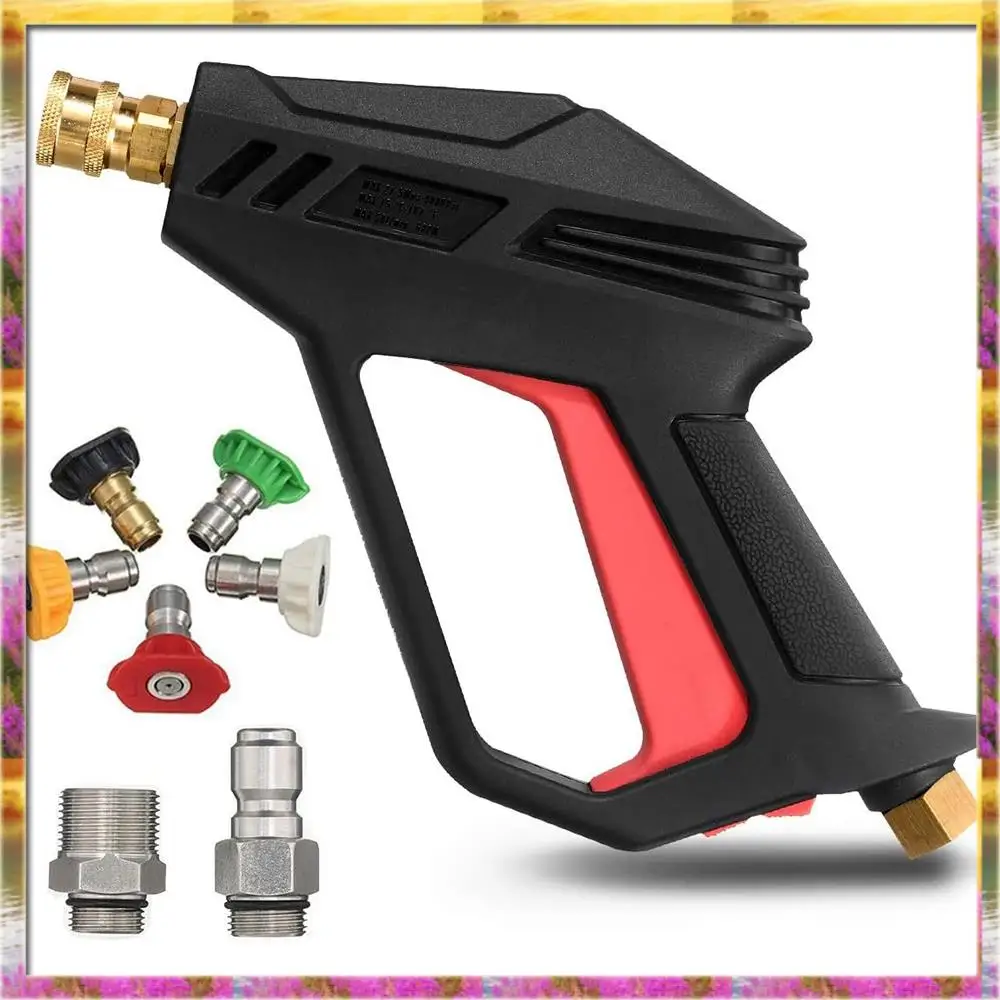 Mejores OFERTAS lavadora a presión 4000 PSI versión mejorada lavadora eléctrica de coche con M22-14 Mm y conector de entrada rápida de 3/8 pulgadas