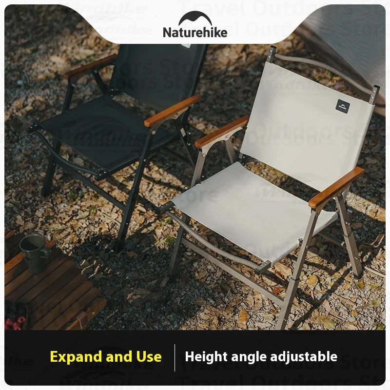 Naturehike Folding Chair Multi-speed Adjustable Camping Chair Outdoor Portable Picnic Beach Chair 600D Oxford Cloth Load 150kg