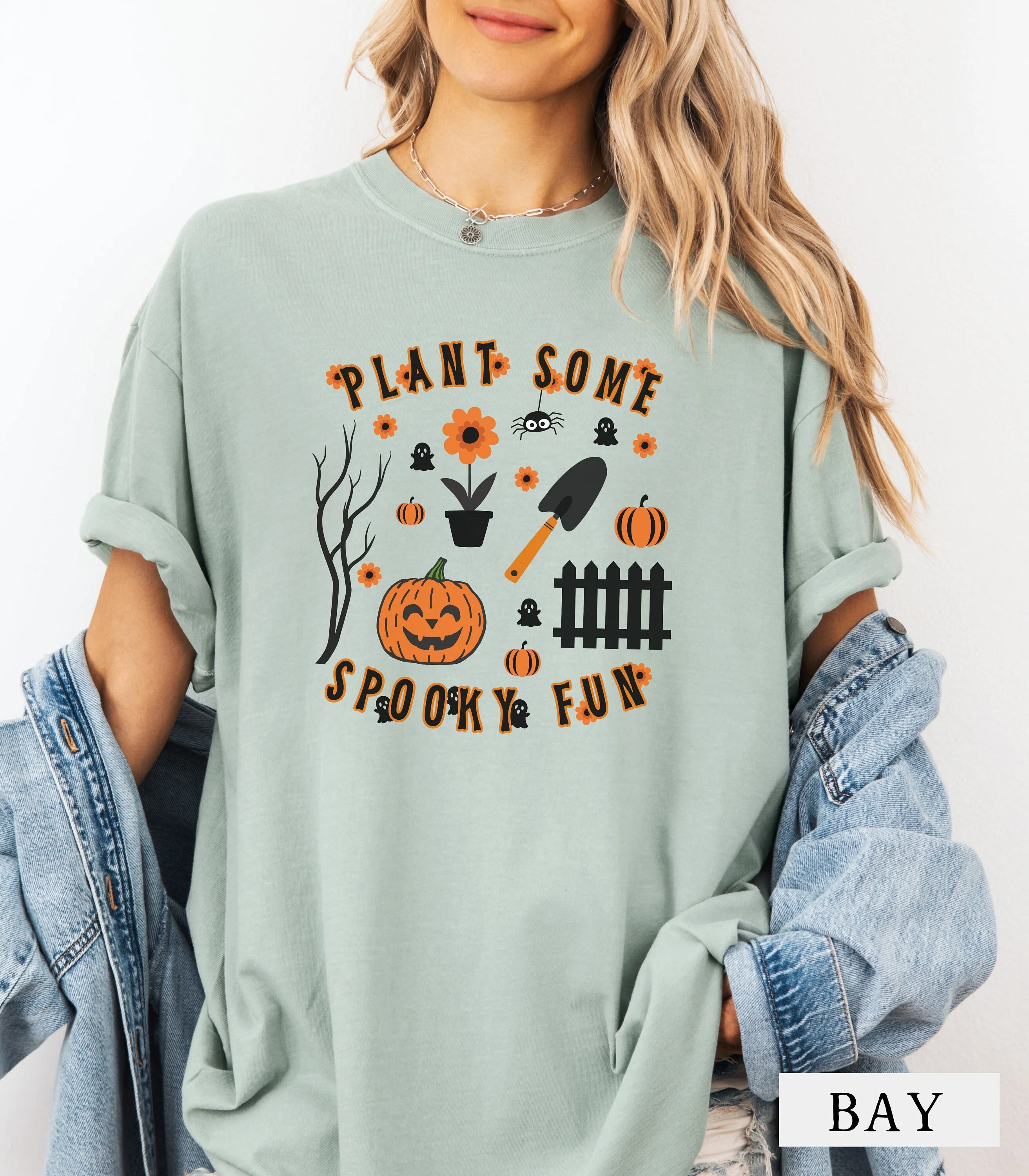 Gardener Halloween T Shirt Plant Some Spooky Fun With Pumpkin Perfect For Gardeners Enthusiasts And Garden Club