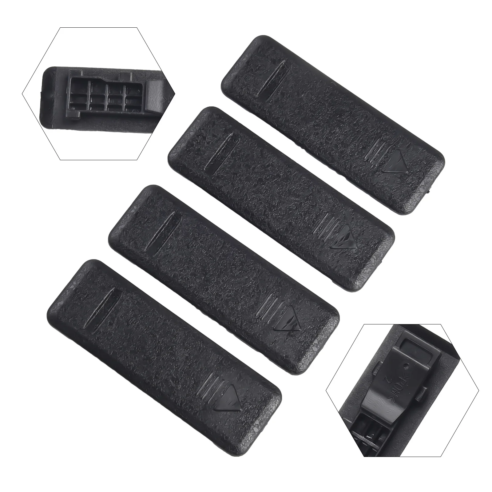 Car Maintenance Vehicle Repair Black Roof Molding Cover Roof Trim Cover Improved Heat Sink No Assembly Required