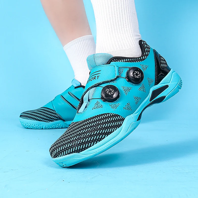 Chaussures de Badminton professionnelles pour hommes et femmes, baskets de Tennis de Table d\'intérieur et d\'extérieur, d\'entraînement de volley-ball