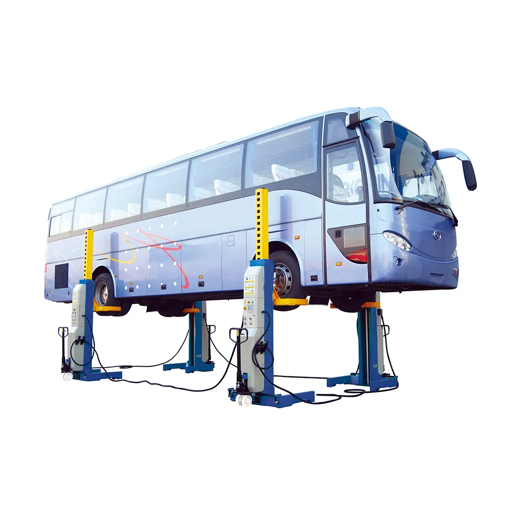 Cabled Heavy Mobile Column Lift 4 Columns Truck Column Lift Bus Lift for Truck Workshop