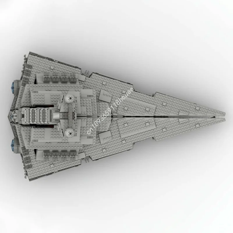 1693pcs MOC SW Imperial Cruiser Destroyer ISD Star Modello di Costruzione di Giocattoli Blocchi Assemblare Idea Creativa Mattoni Regali Di Natale Per Bambini