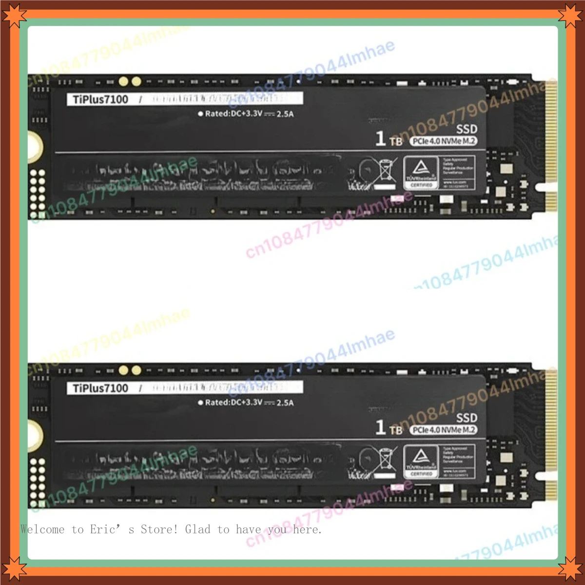 Internal SSD Tiplus7100 1TB NVMe PCIe M.2 2280, Desktop Solid State Drive with SATA Expansion Port