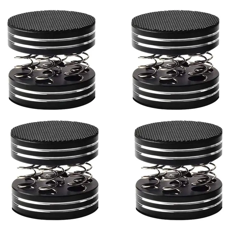 hifi-オーディオフットパッドアルミニウム合金スプリング衝撃吸収スピーカー機器スパイクフットネイル-4-個-a12i