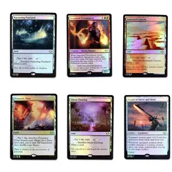 Modern Horizons (MH1) juego de cartas mágicas TCG de aluminio, naipes proxy de alta calidad, juego de mesa de reunión de espada, tarjetas comerciales Proxy