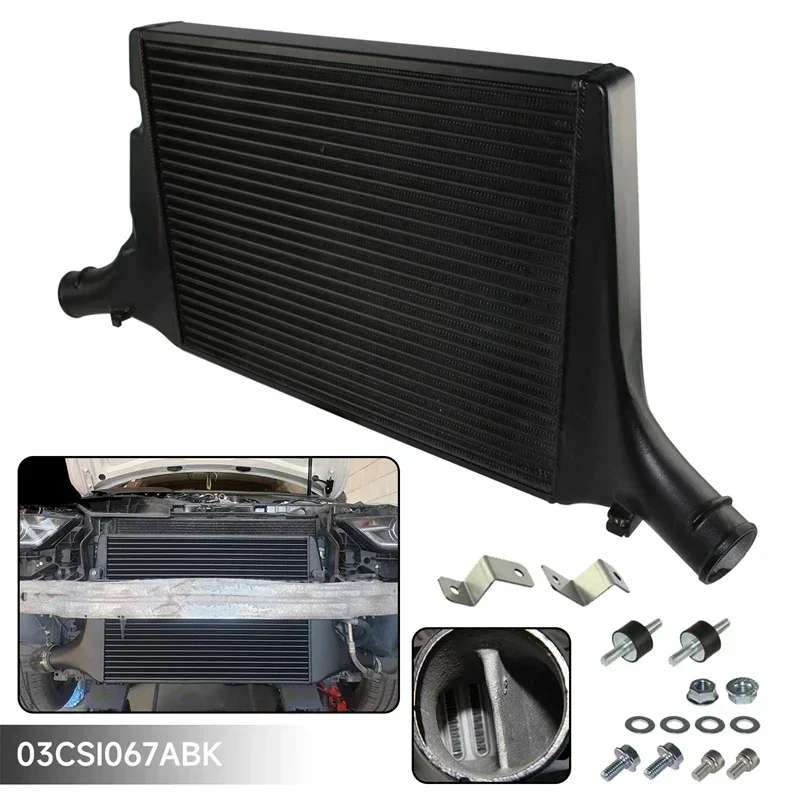 

Fits For Audi A4 A5 B8 B8.5 Competition Intercooler 3.0TDI 2.0TFSI 2.0TDI Black/Silver