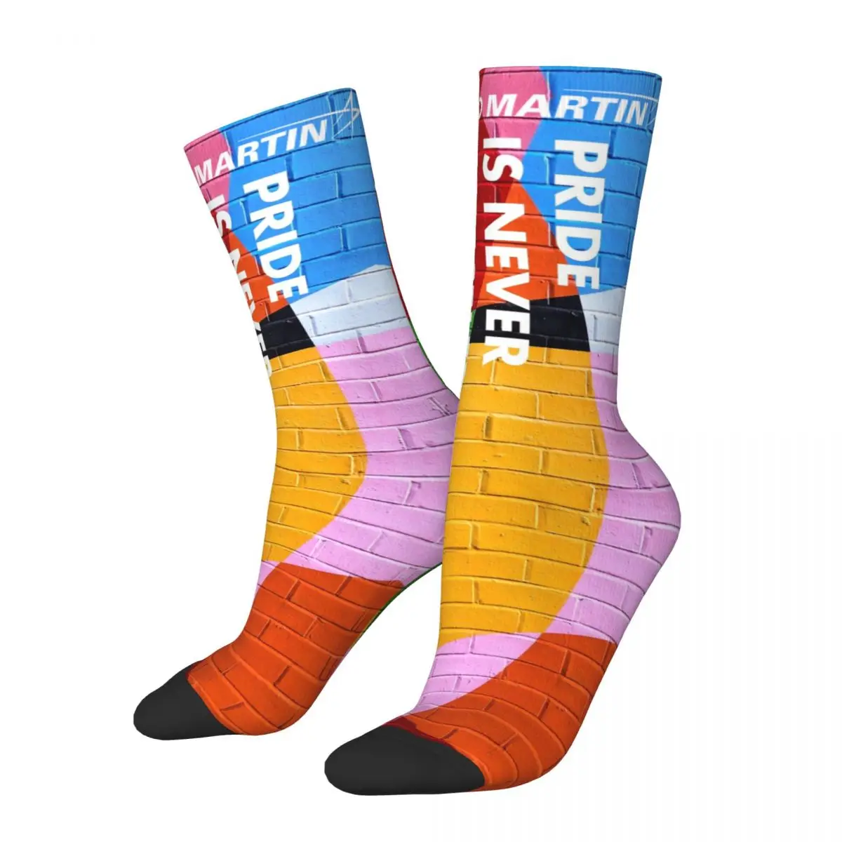 Lockheed Martin Gay Rride LGBT Straight  Unisex Socks Windproof 3D Print Happy Socks Street Style Crazy Sock