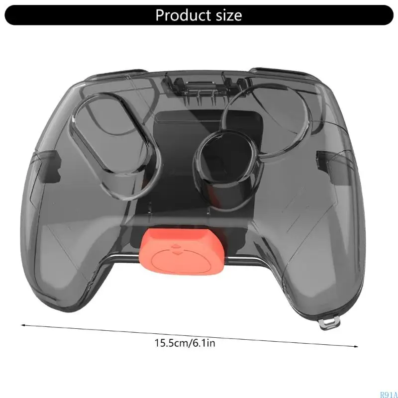 غطاء سكني R91A مقاوم للصدمات مع غطاء مقاوم للموانئ في الخدش لوحدة التحكم NS2 شريحة غطاء شفافية