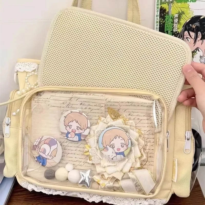 حقيبة باليه جيرل كبيرة الشهية Itabag يابانية ذات اتجاهين بكتف واحد حقيبة كروس هدية للأصدقاء حقيبة يد نسائية
